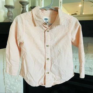 Toddler boy button up